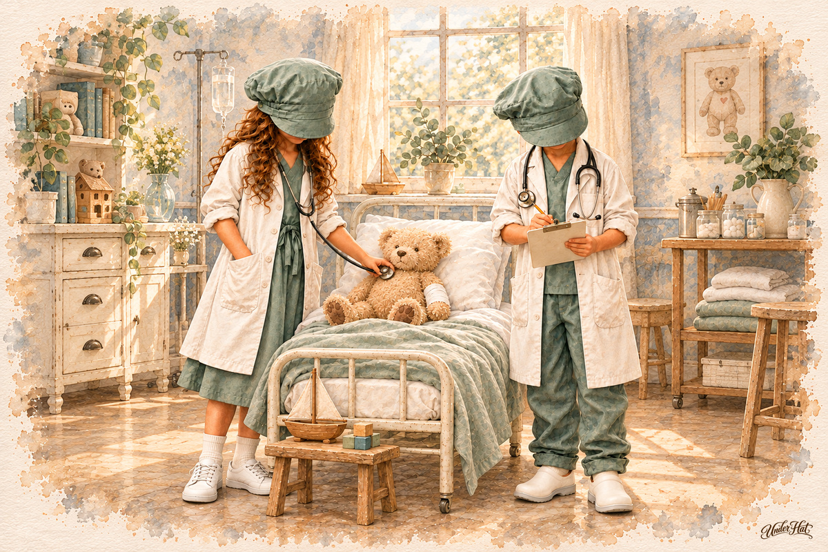 Doctor Digital Prints — Illustrative showcase cover; included print designs are shown in the set gallery.