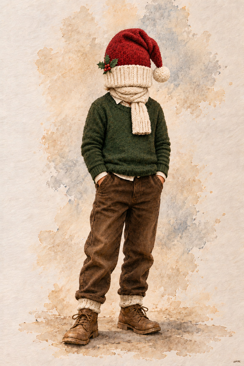 Christmas Collection, artwork CH-001 — watermarked digital art preview