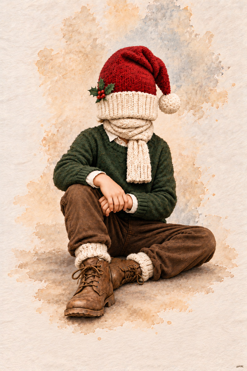 Christmas Collection, artwork CH-004 — watermarked digital art preview