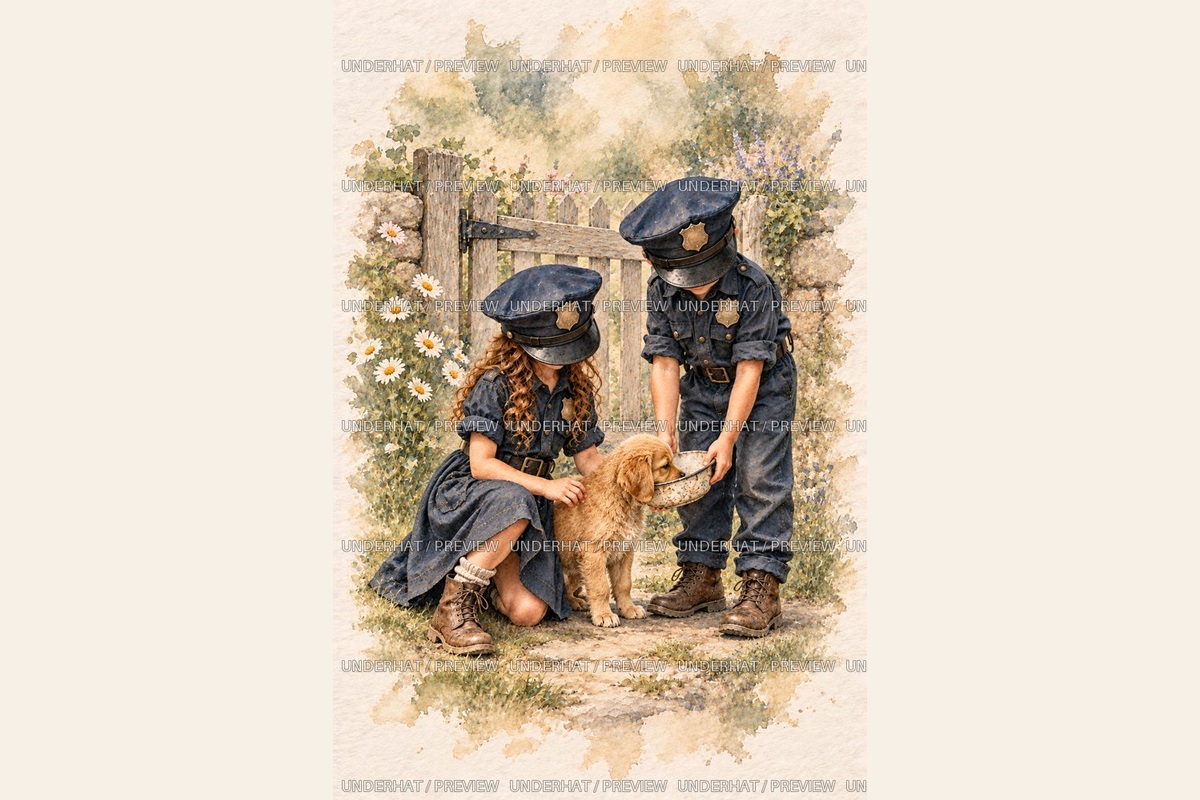 Police Set — watermarked collection preview