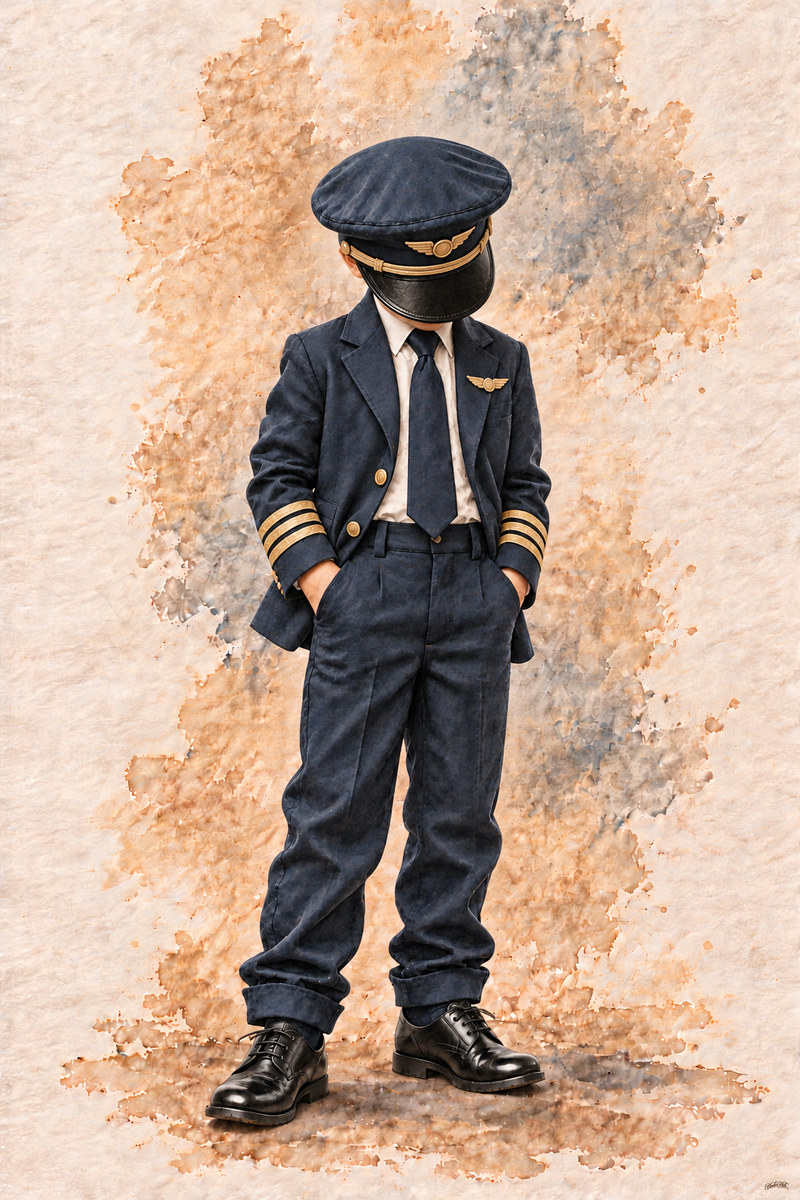 Airline Set, artwork P1-014 — watermarked digital art preview