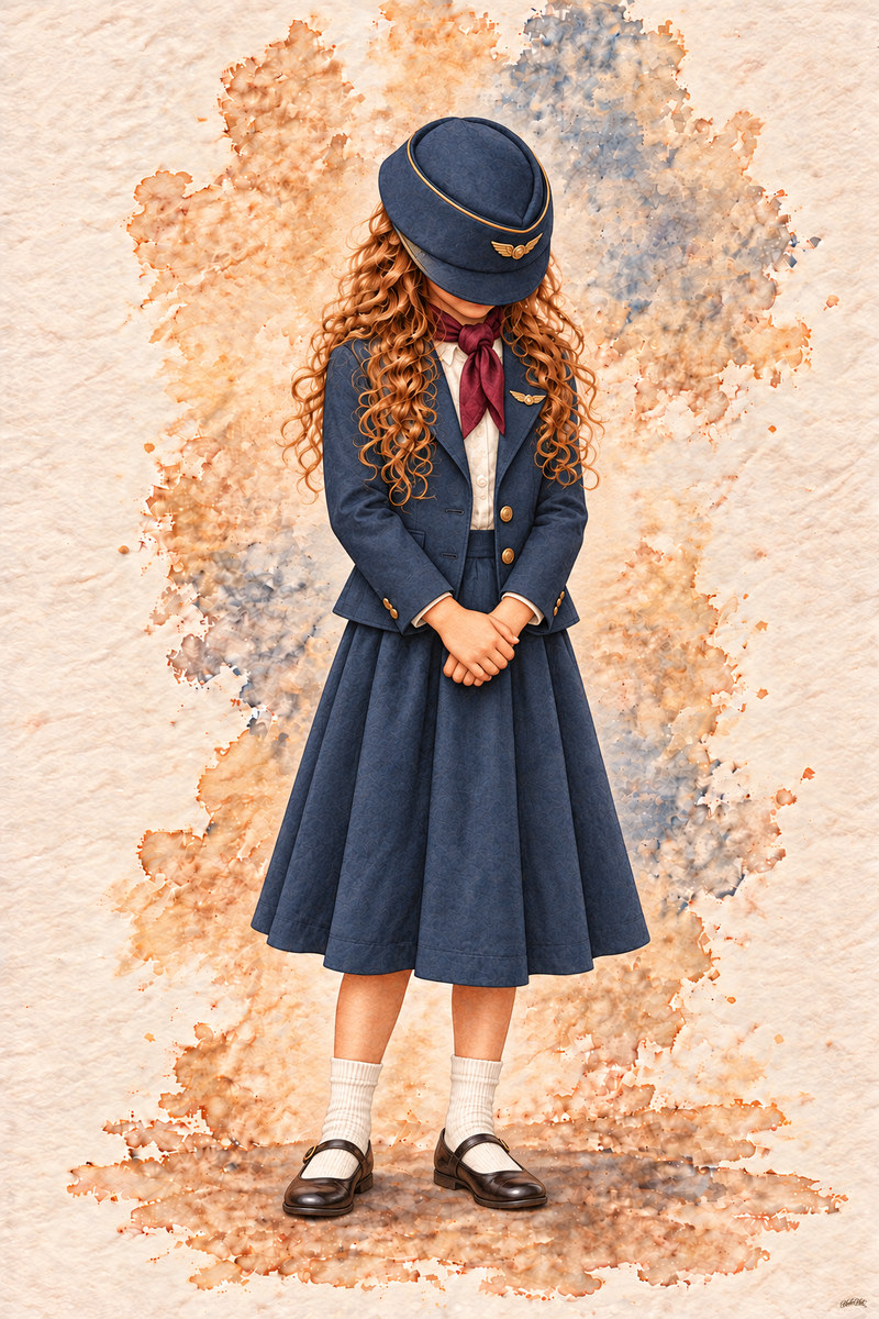 Airline Set, artwork P1-015 — watermarked digital art preview