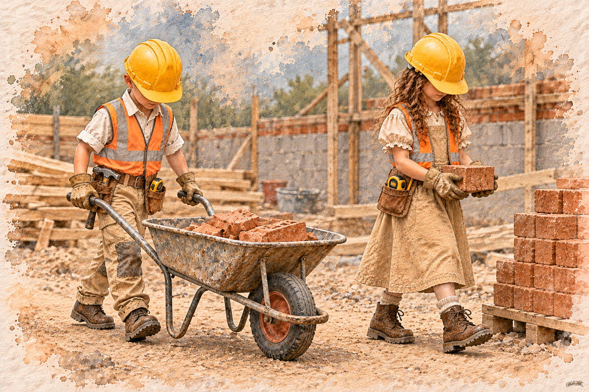 Construction Set, artwork P2-063 — watermarked digital art preview