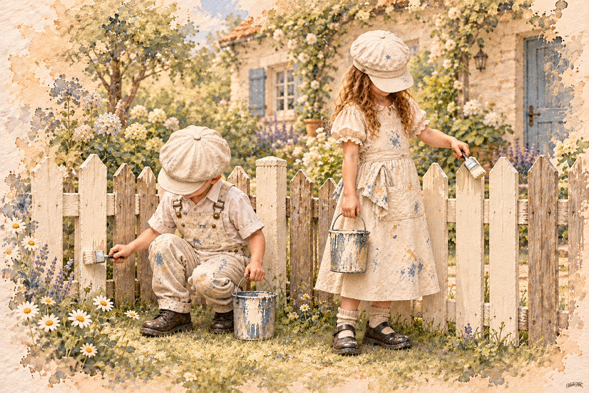 Painter Set, artwork P2-115 — watermarked digital art preview
