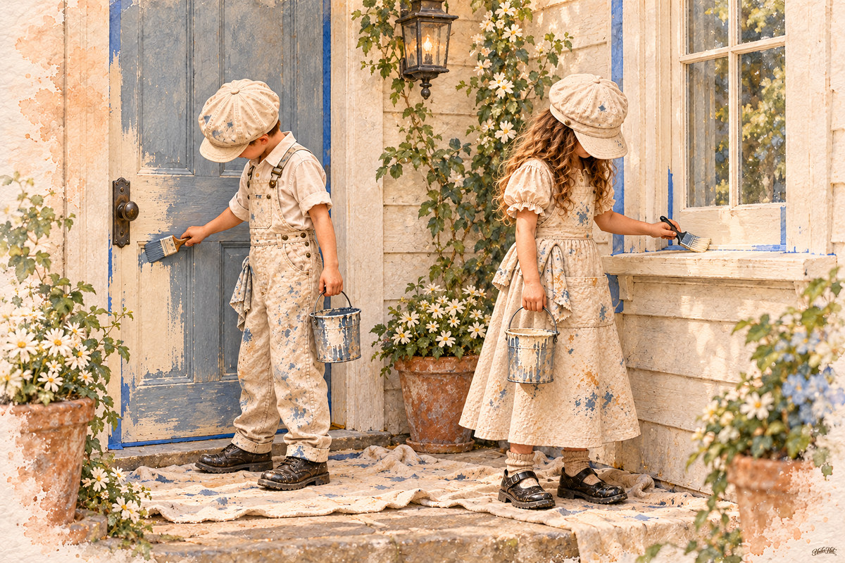 Painter Set, artwork P2-118 — watermarked digital art preview