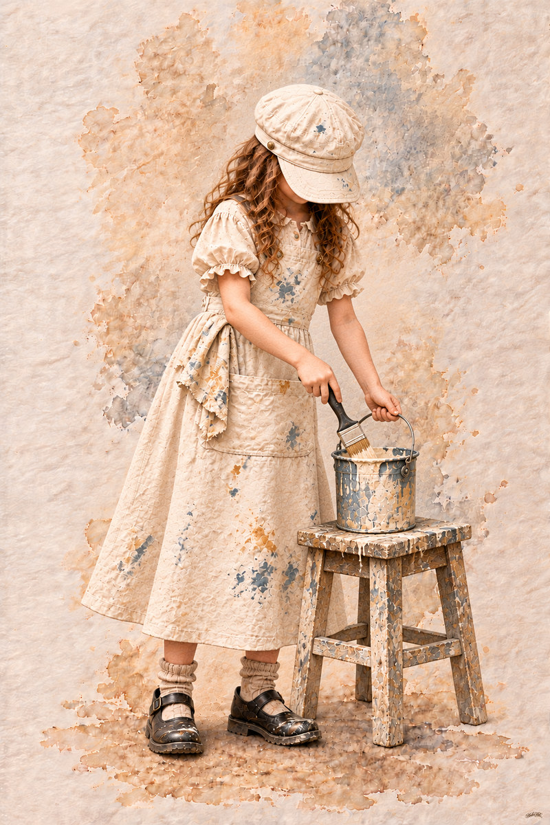 Painter Set, artwork P2-126 — watermarked digital art preview