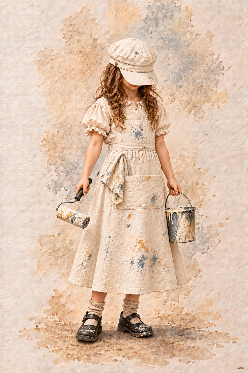Painter Set, artwork P2-129 — watermarked digital art preview